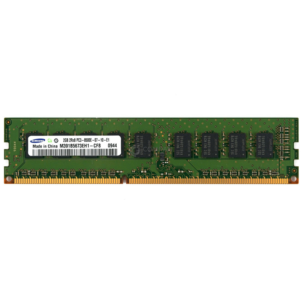M391B5673EH1-CF8 SAMSUNG DDR3 2GB 2RX8 PC3-8500 1066MHZ UDIMM